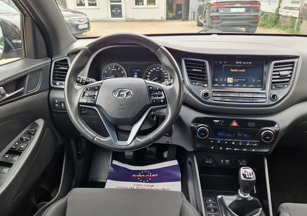 Hyundai Tucson cena 82900 przebieg: 98000, rok produkcji 2019 z Jasień małe 742